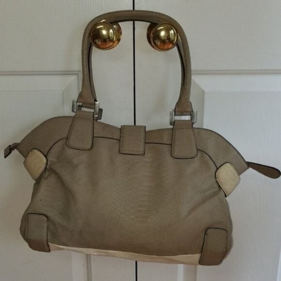 VINTAGE Guess Bag Vegan Leather Purse Shoulder Handbag Satchel WOMEN'S WOMAN'S - Picture 3 of 10